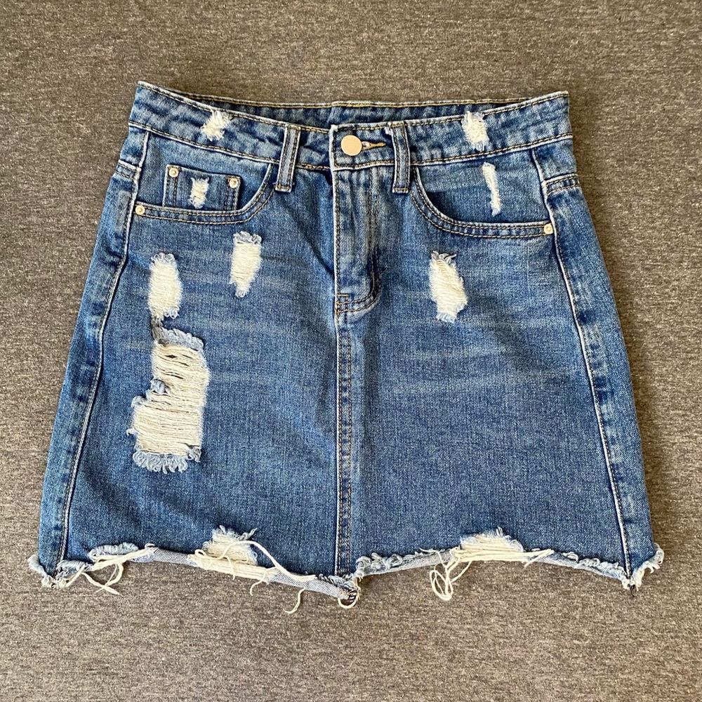 DENIM SKIRT